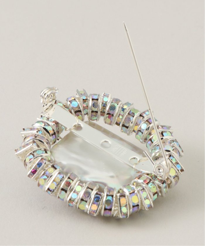 PEARL OCTOPUSS.Y/パールオクトパシー】MINI SILVER PEARL BROOC