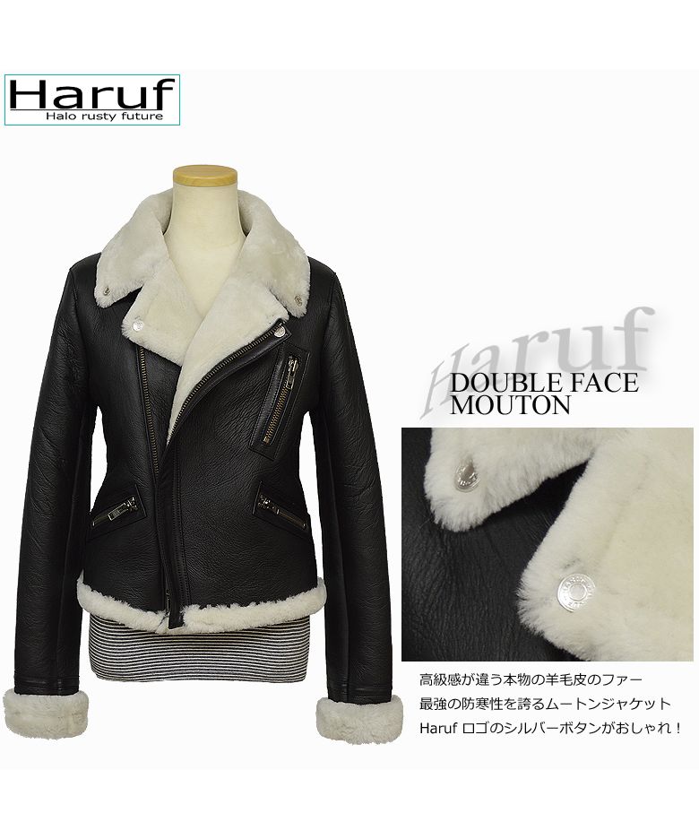 極美品ZARA フェイクムートン レザー ダブルライダース 大きいサイズ 2XL ZARA ザラ フェイクムートン ライダースジャケット 長袖 無地 裏