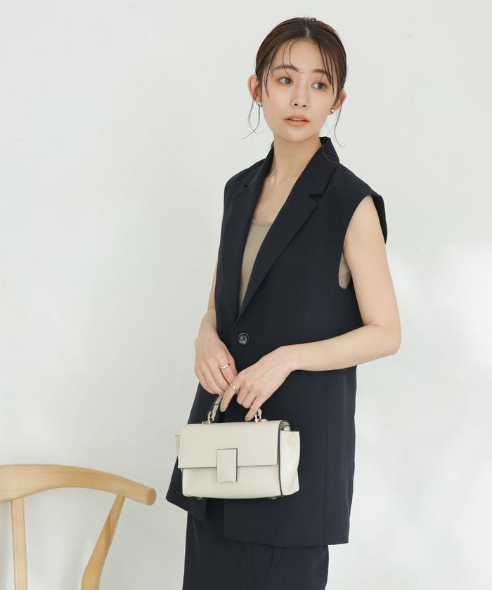 セール 20%OFF】LB.03/メランジドライ テーラードジレ