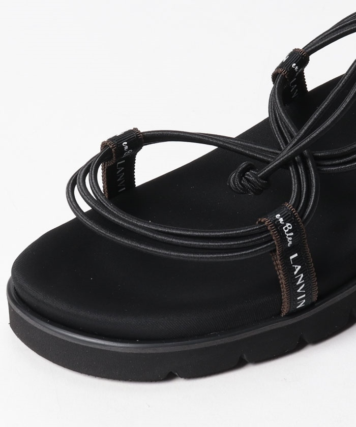 ランバン オン ブルー LANVIN en Bleu コードストラップサンダル