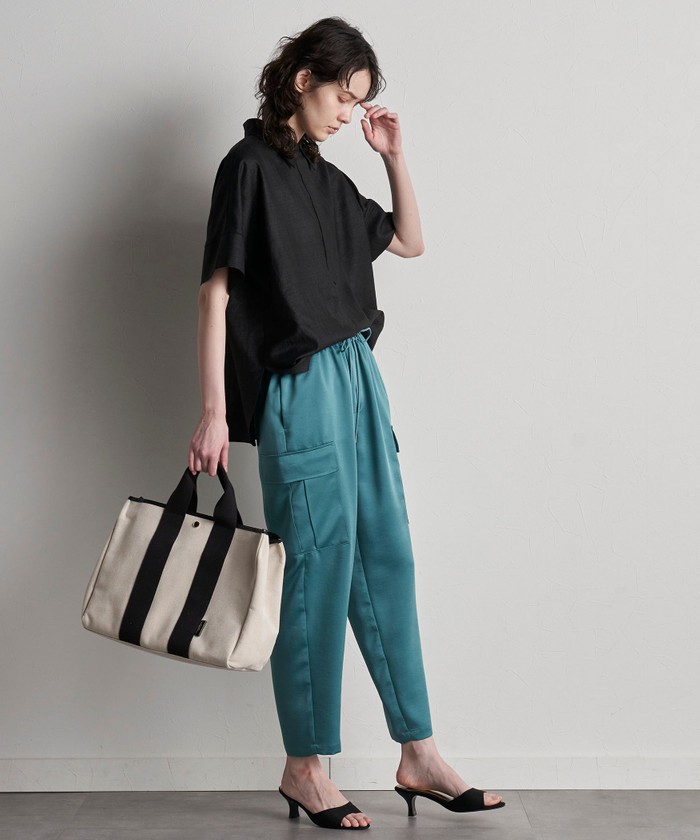 セール 50%OFF】【極】シワになりにくいファージュストレッチブラウス