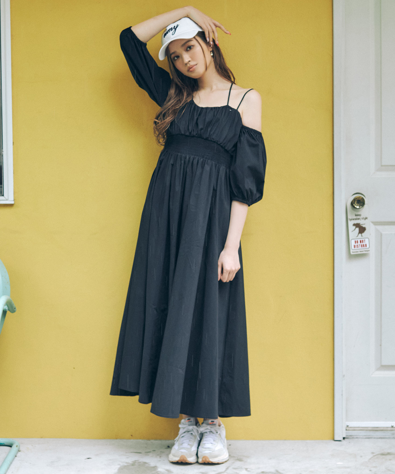 エイミーイストワール eimy istoire レースポイントドットロング