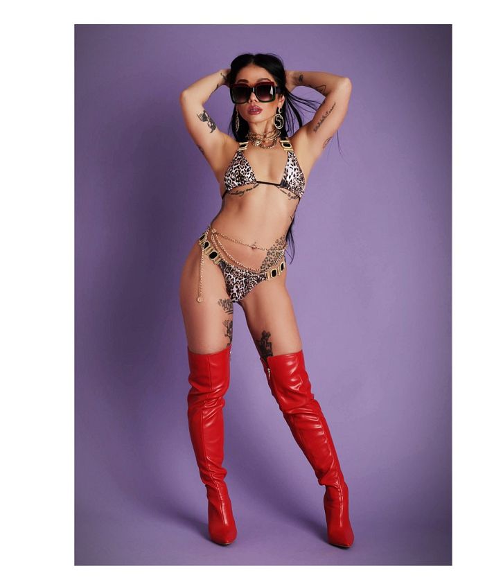 Amazon | デビルレディ 小悪魔シルエット セクシー ポール