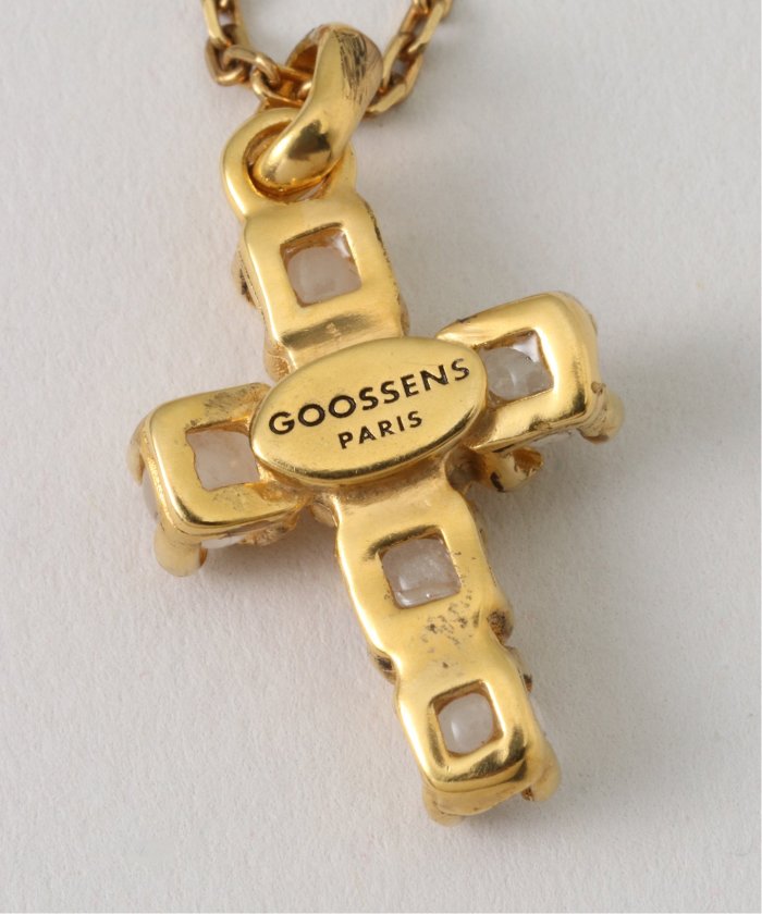 クーポン】【GOOSSENS PARIS/グーセンスパリ】 STONES cross pendant ...