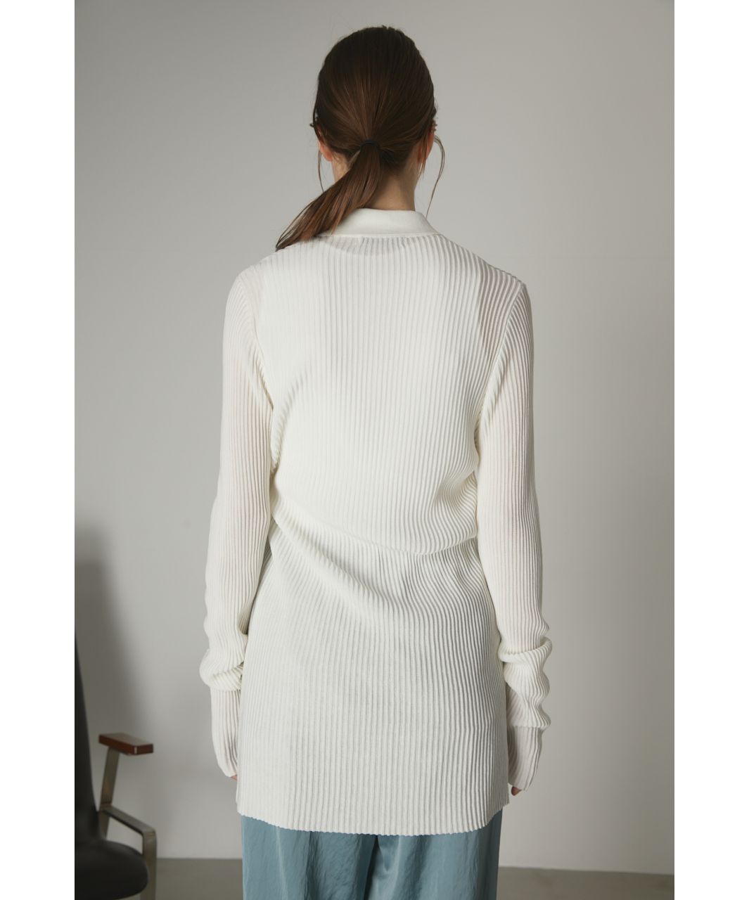 Broad stitch rib knit CD