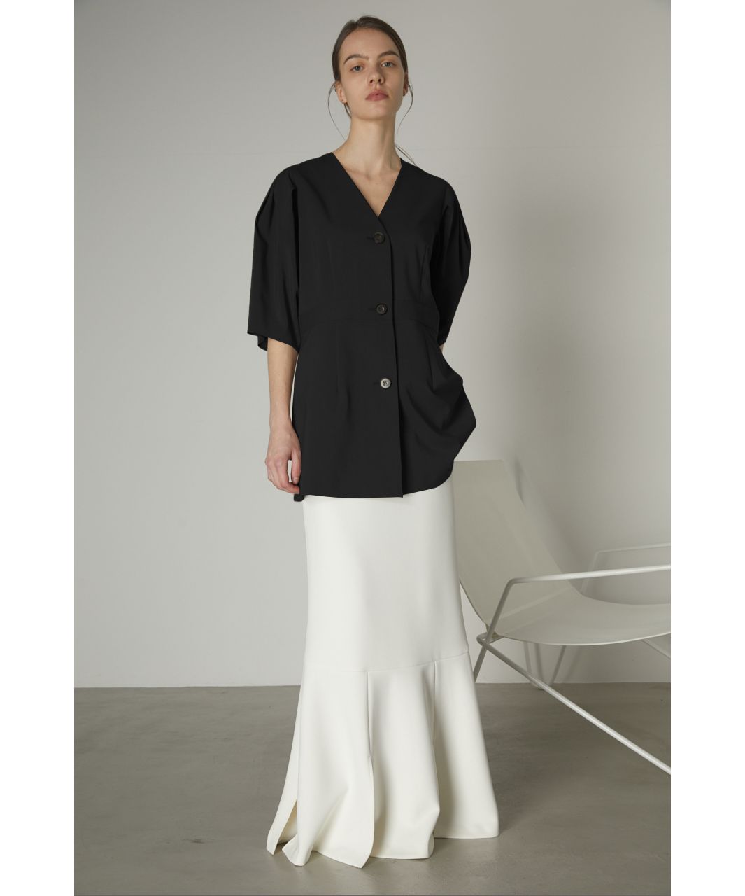 JK like v neck SH(505314812) | リムアーク(RIM.ARK) - d fashion