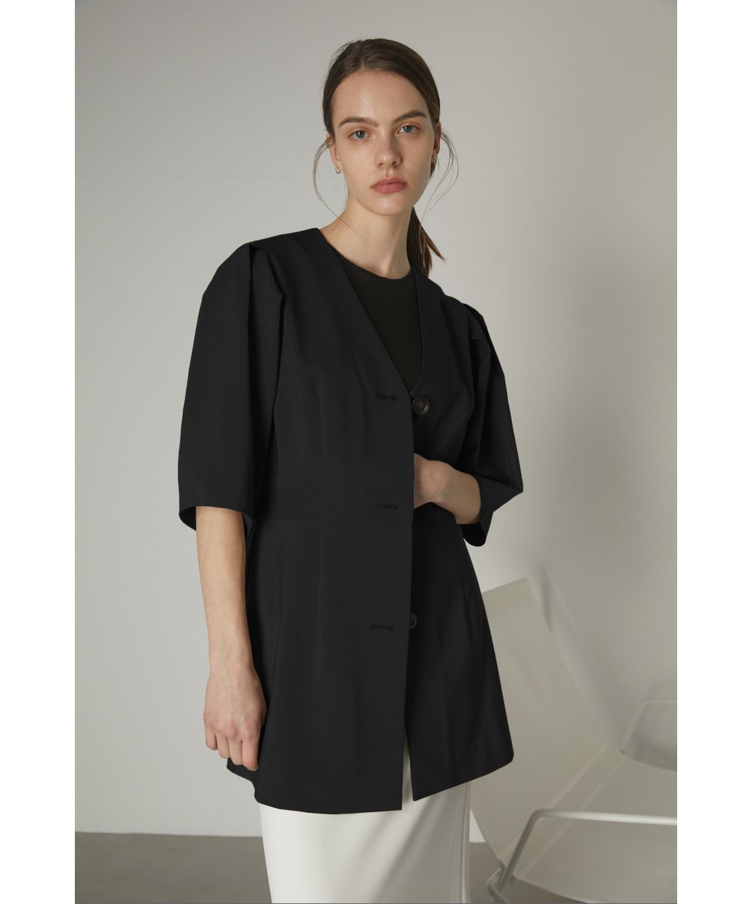 ＊RIM.ARK JK like v neck SH JK like v neck SH(505314812) | リムアーク(RIM.ARK) - d fashion