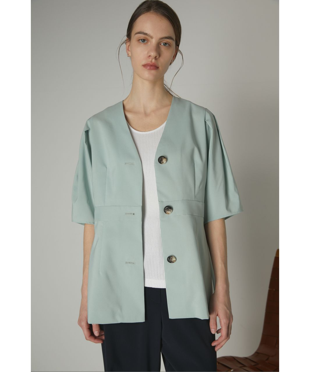 JK like v neck SH(505314812) | リムアーク(RIM.ARK) - d fashion