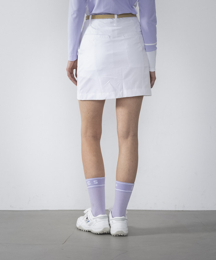 9号サイズルコックリジュームスカート le coq sportif golf 【RIJOUME/リジューム】バックプリーツ