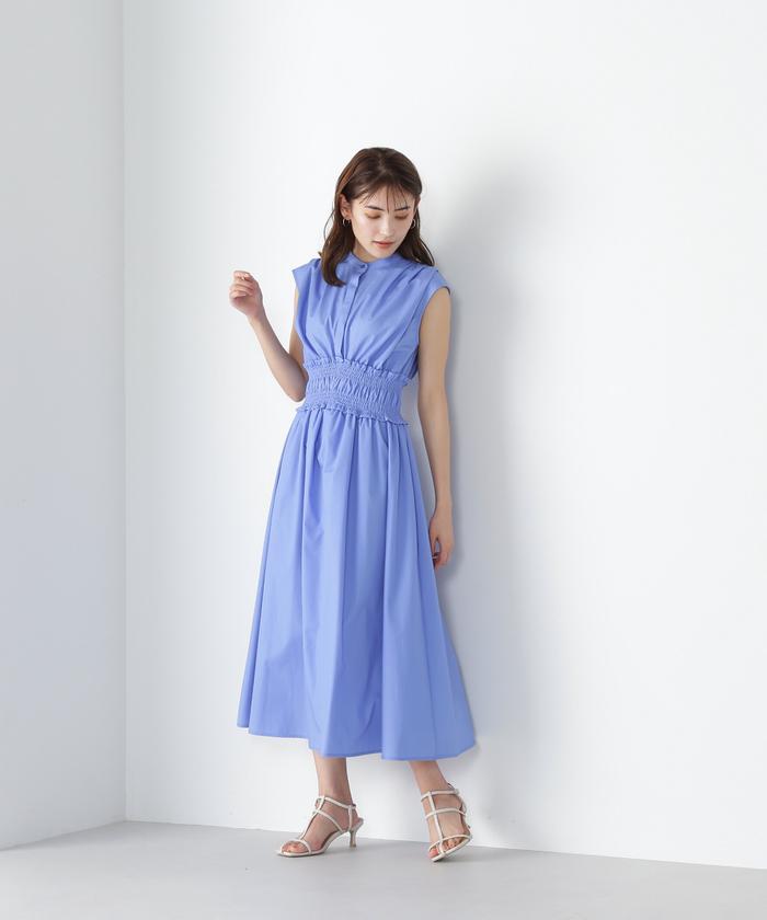 セール 10%OFF】|Oggi6月号掲載|バンドカラーウエスト セール 10%OFF】|Oggi6月号掲載|バンドカラーウエスト