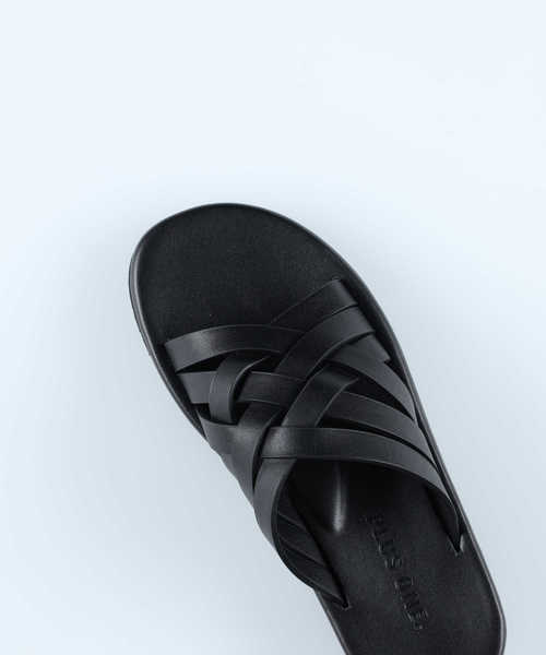 美品】PHILEO フェイクレザー スリッポン サンダル | jussihaavisto.fi