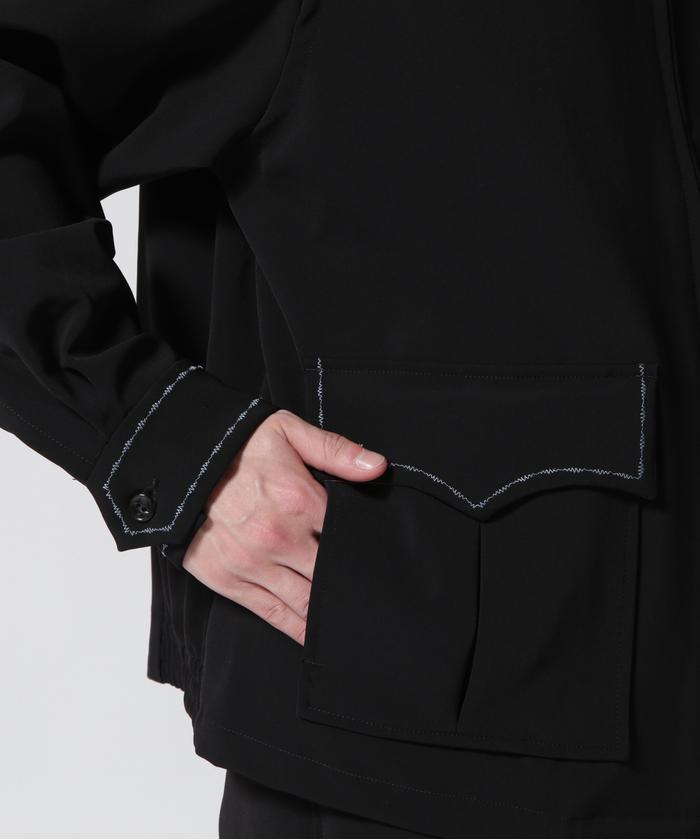 ジャケット・アウター needles western sport jacket クーポン】NEEDLES/WESTERN SPORT JACKET － PE/PU DOUBLE CLOTH