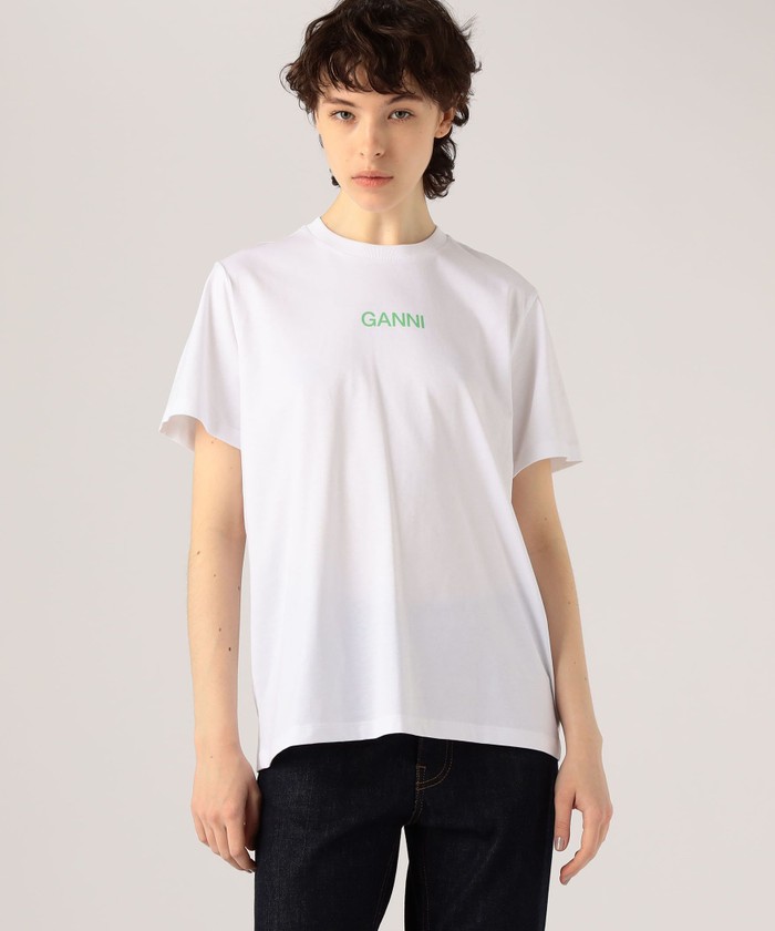 【GANNI】プリントTシャツ ガニーのTシャツ2023春夏トレンド 「エンドレス試着室」#50 – 装