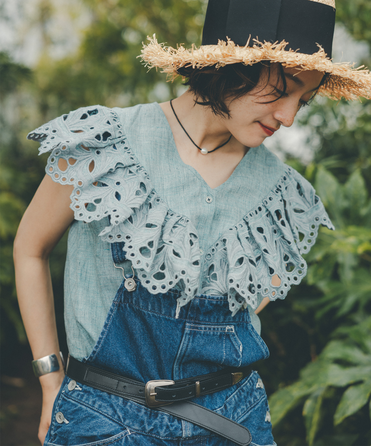 セール】【高山都 Special Collaboration】スカラ刺繍 セール】【高山都 Special Collaboration】スカラ刺繍
