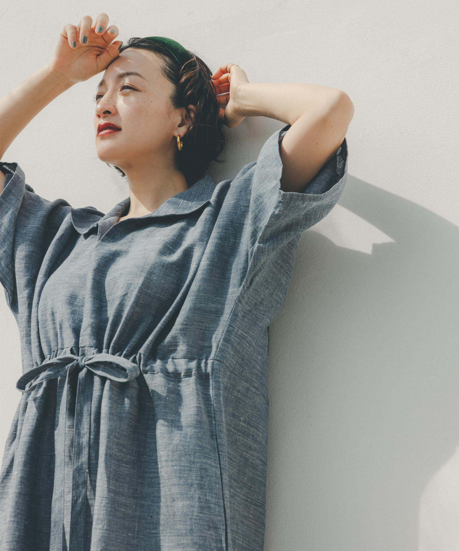 セール】【高山都 Special Collaboration】スカラ刺繍スキッパー セール】【高山都 Special Collaboration】スカラ刺繍スキッパー