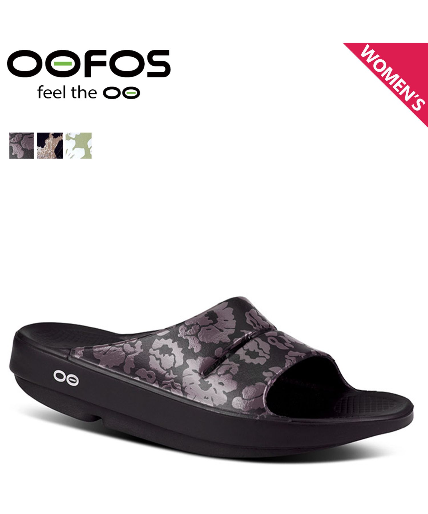 【新品未使用】OOFOSウーフォストングリカバリーサンダル ブラックEU41 OOFOS ウーフォス リカバリーサンダル OOriginal 1000 thong