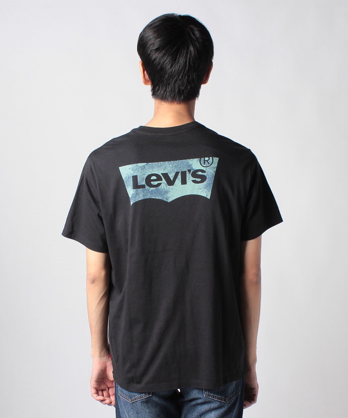 セール】リーバイス/Levi's ロゴTシャツ ブラック GRAPHIC CREWNECK