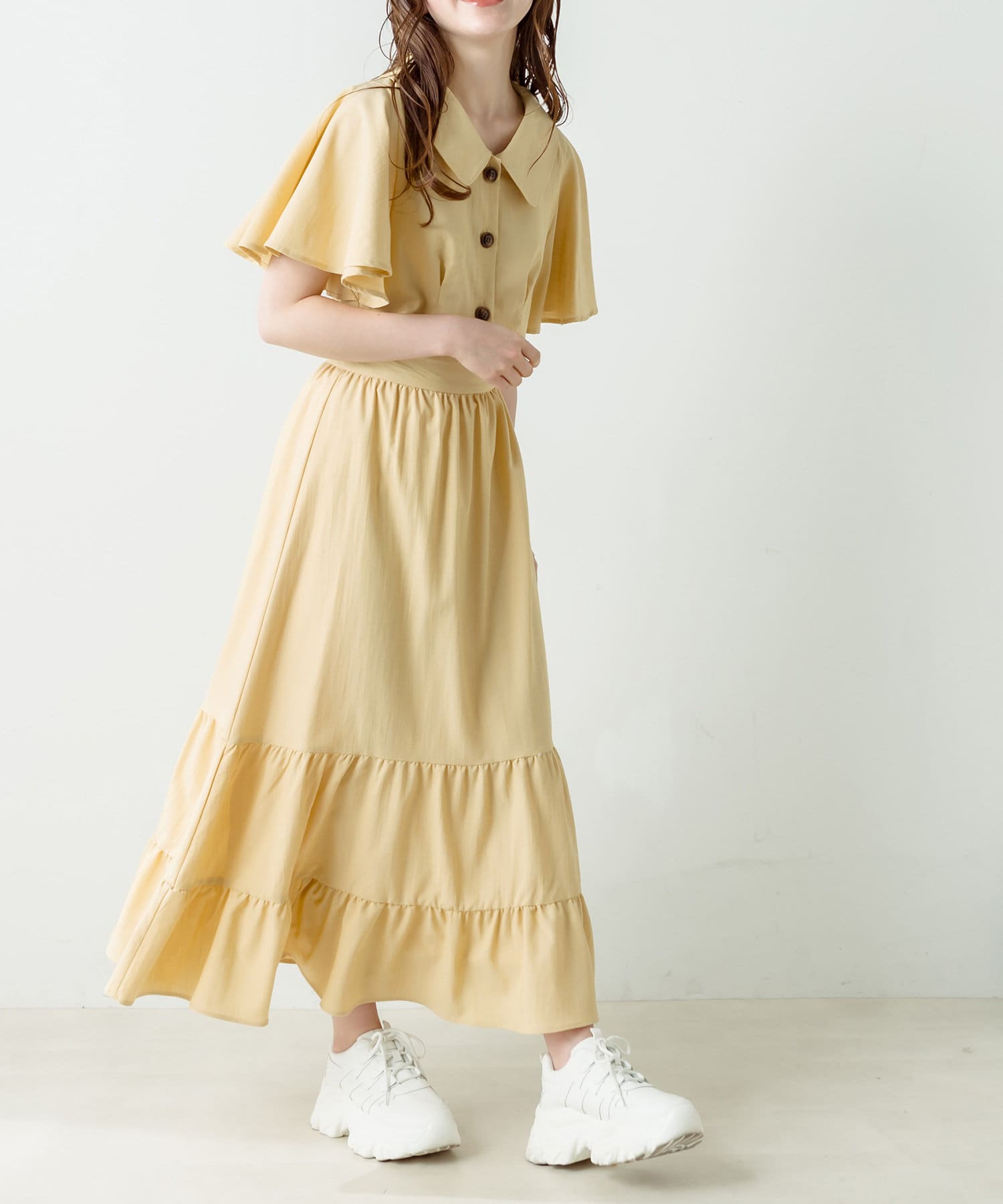 クーポン】【セール 40%OFF】【セットアップ対応商品】フレア袖