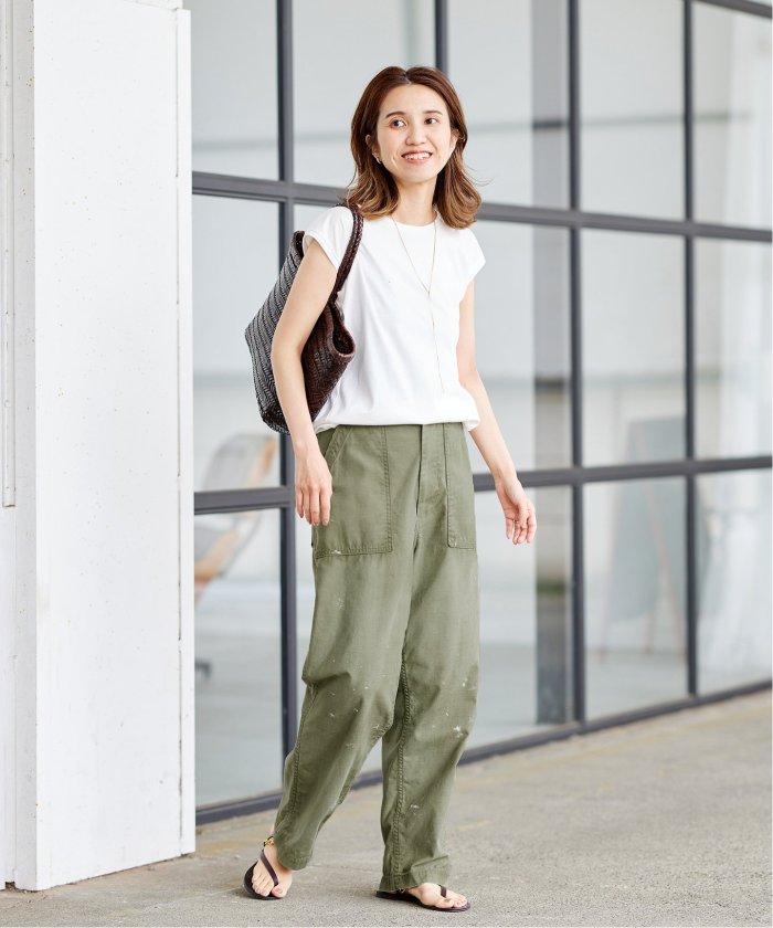 ≪追加≫【JOHNBULL/ジョンブル】バックサテンHWベイカーパンツ2 ≪追加≫【JOHNBULL/ジョンブル】バックサテンHWベイカーパンツ2