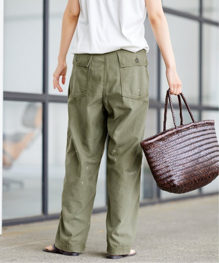 ≪追加≫【JOHNBULL/ジョンブル】バックサテンHWベイカーパンツ2 ≪追加≫【JOHNBULL/ジョンブル】バックサテンHWベイカーパンツ2