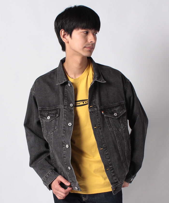 セール 50%OFF】リーバイス/Levi's デニムジャケット ブラック セール 50%OFF】リーバイス/Levi's デニムジャケット ブラック