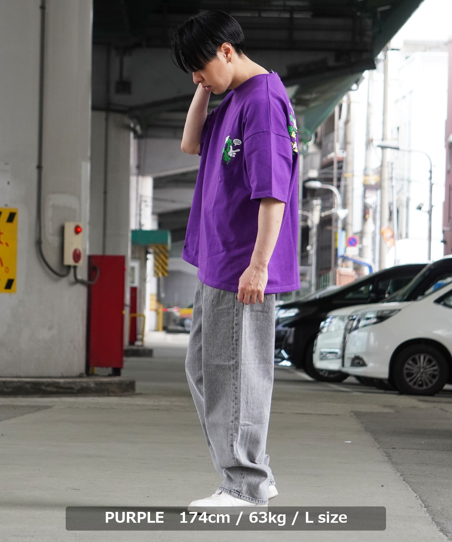 100％安い ワンフォークロージング 1111clothing オーバーサイズ Tシャツ メンズウェア