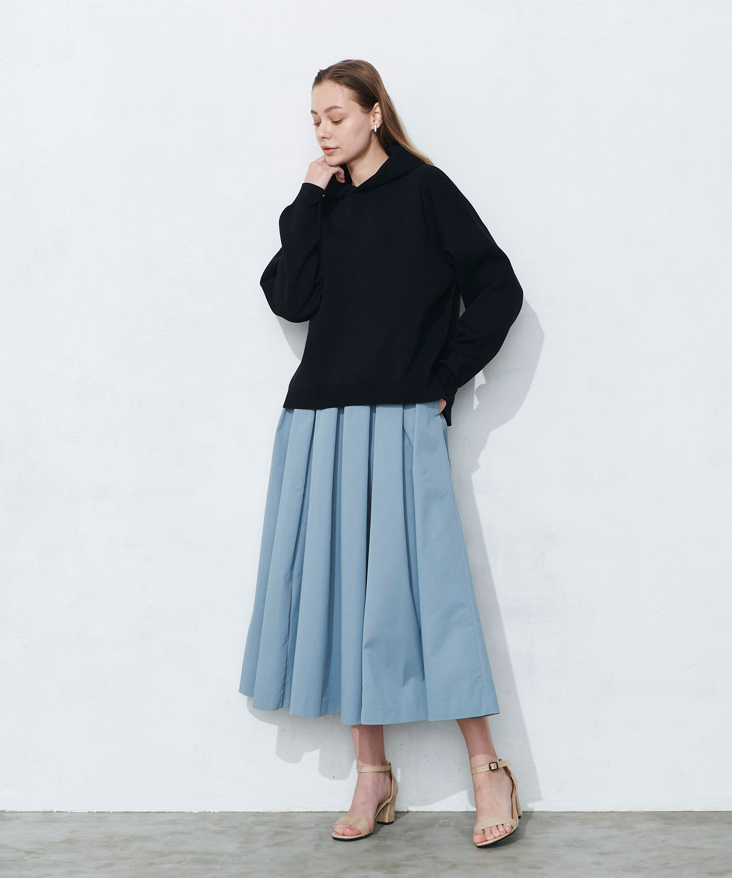 セール 60%OFF】スウェットライクニットフーディ(505327027