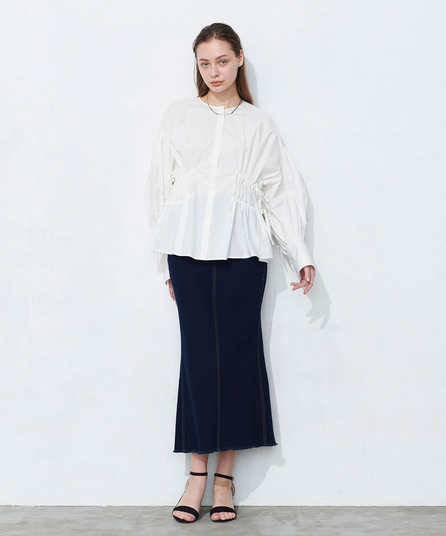 新品 N.O.R.C ドロストブラウス セール】ドロストブラウス(505327173) | ノーク(NORC) - d fashion
