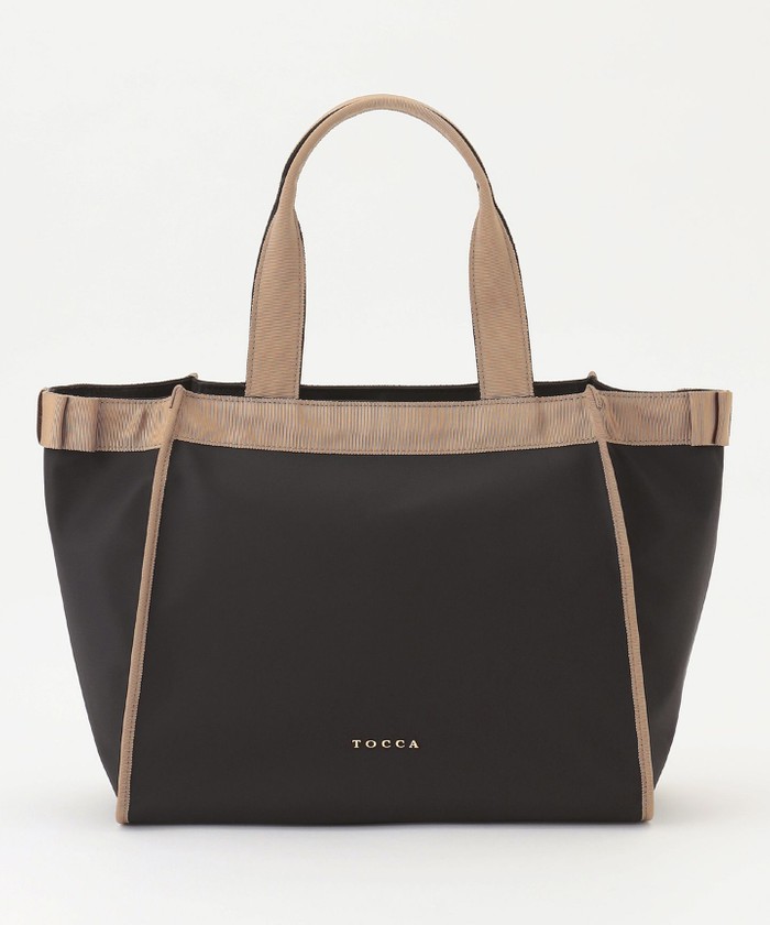A4サイズ対応・撥水】SIDE RIBBON BUCKET TOTE トートバッグ