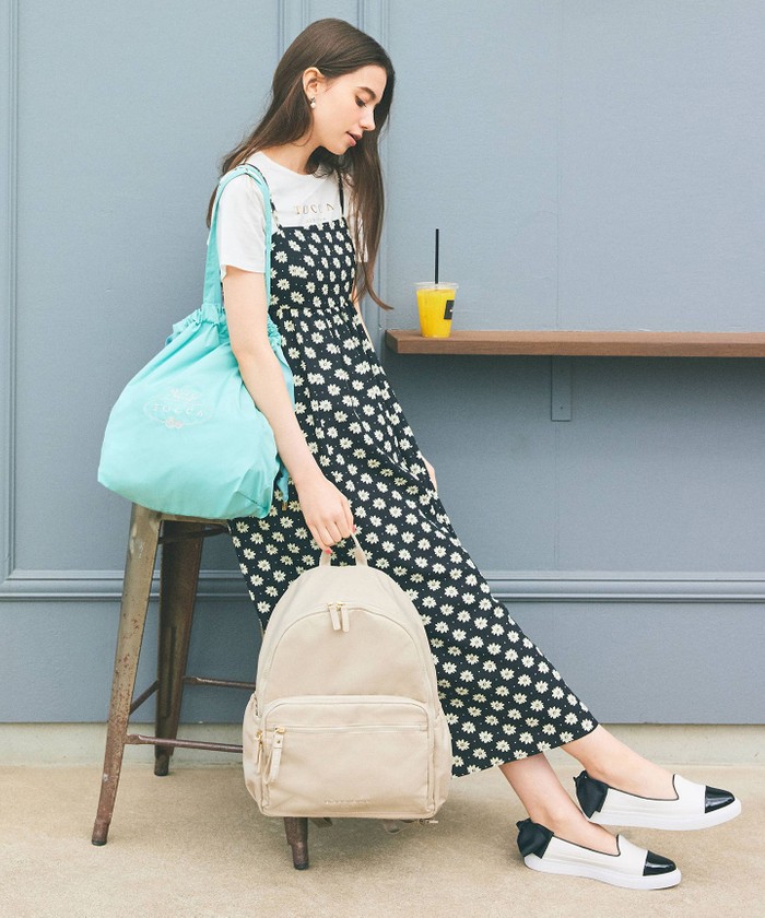 デイリーに使える＜TOCCA＞CAROVANA BACKPACK A4サイズ収納可・WEB＆一部店舗限定】CAROVANA BACKPACK 10