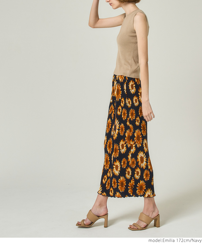 DOLCE ＆ GABBANA ひまわりスカート