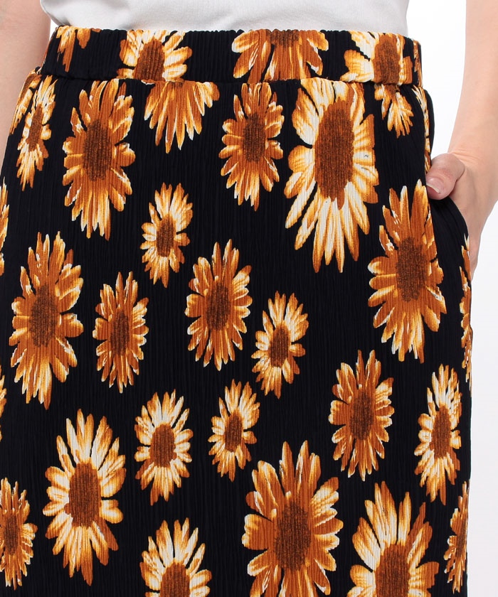 DOLCE&GABBANA ひまわり　総柄 スカート DOLCE ＆ GABBANA ひまわりスカート