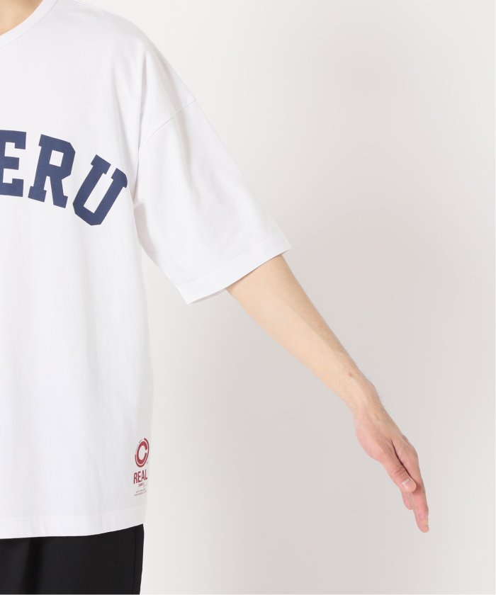 接触冷感【CLOVERU / クローバル】別注 SHELTECH LOGO TEE