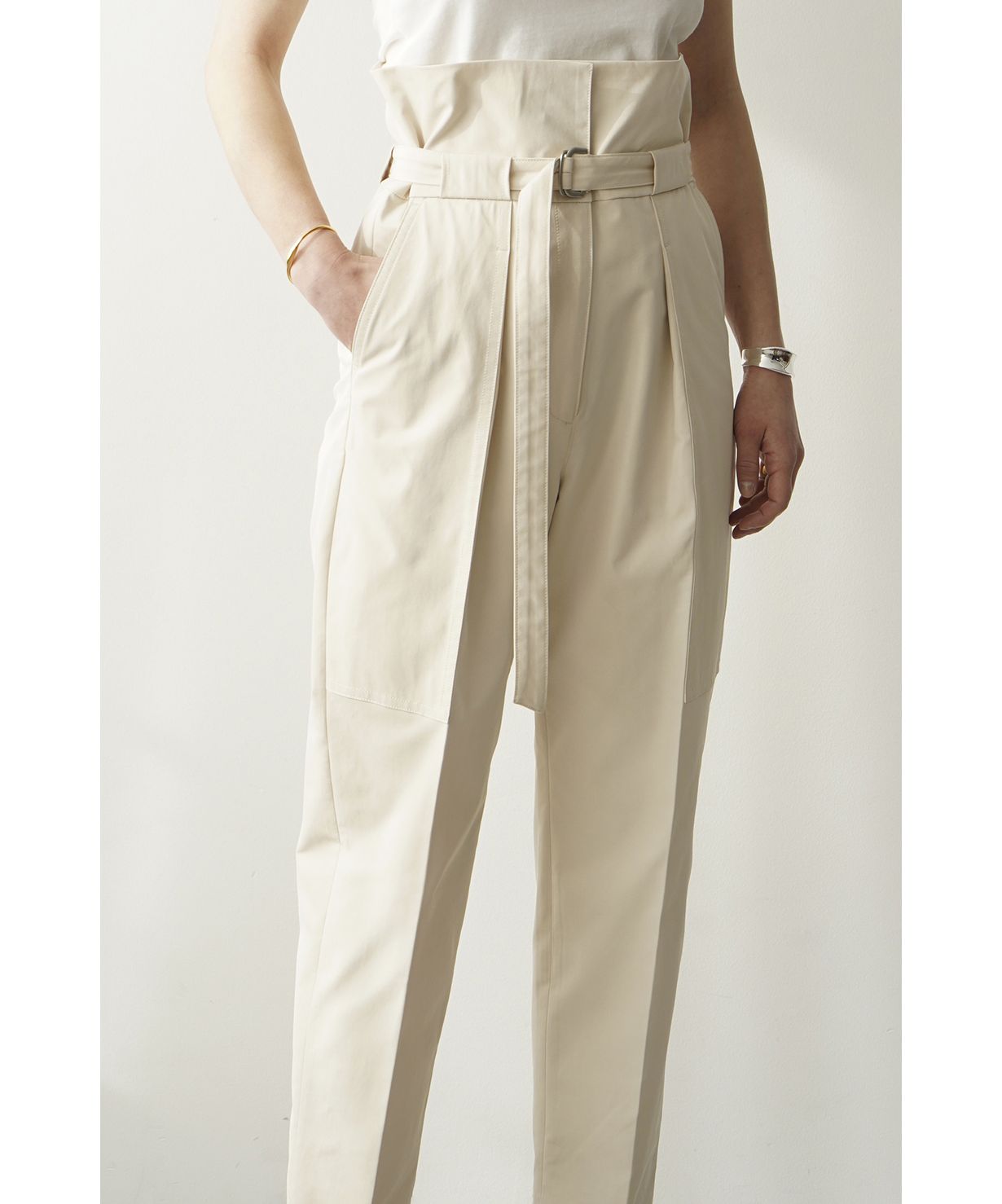 【SALE】 セール クラネ | PANTS(505309535) BAKER BELTED 40%OFF】H/W パンツ
