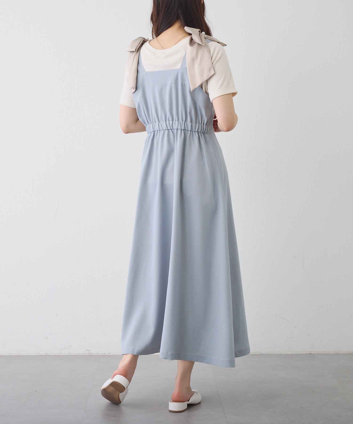 クーポン】【セール 50%OFF】麻調ポリ配色ステッチ前釦