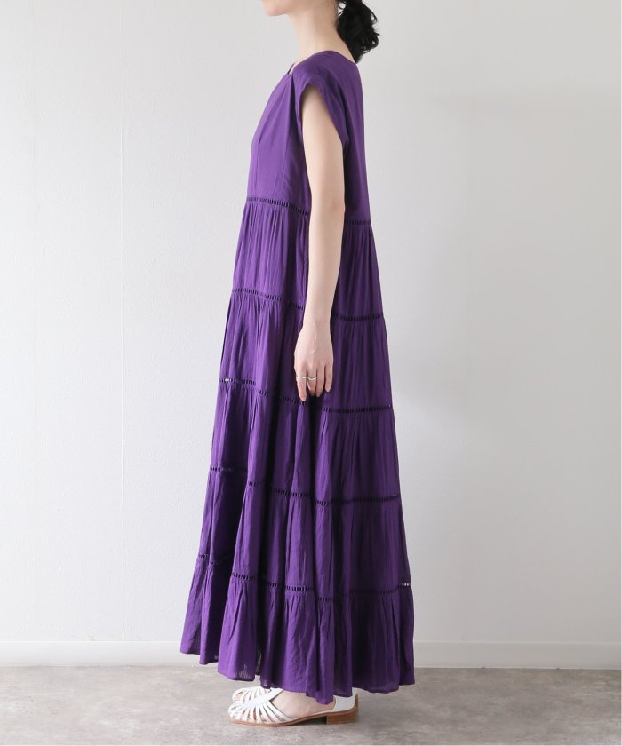 セール】【normment/ノーメント】 stripe cotton n/s ワンピース