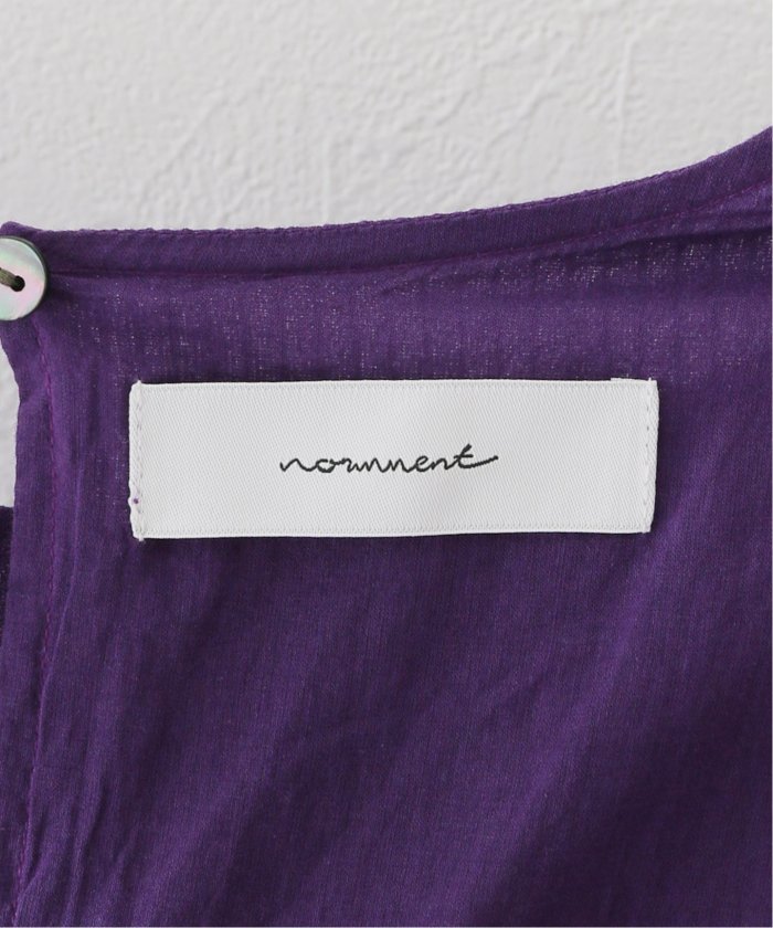 セール】【normment/ノーメント】 stripe cotton n/s ワンピース