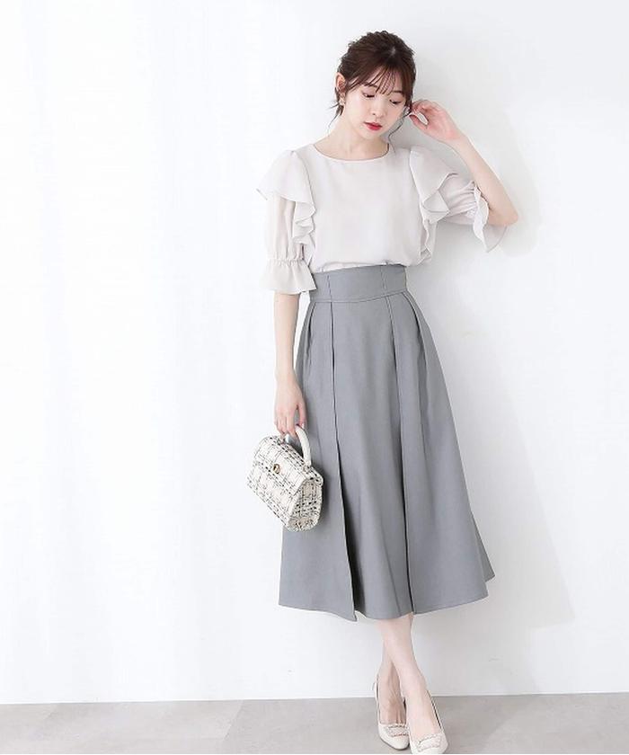 セール 50%OFF】ヨークベルトタックスカート(505220815