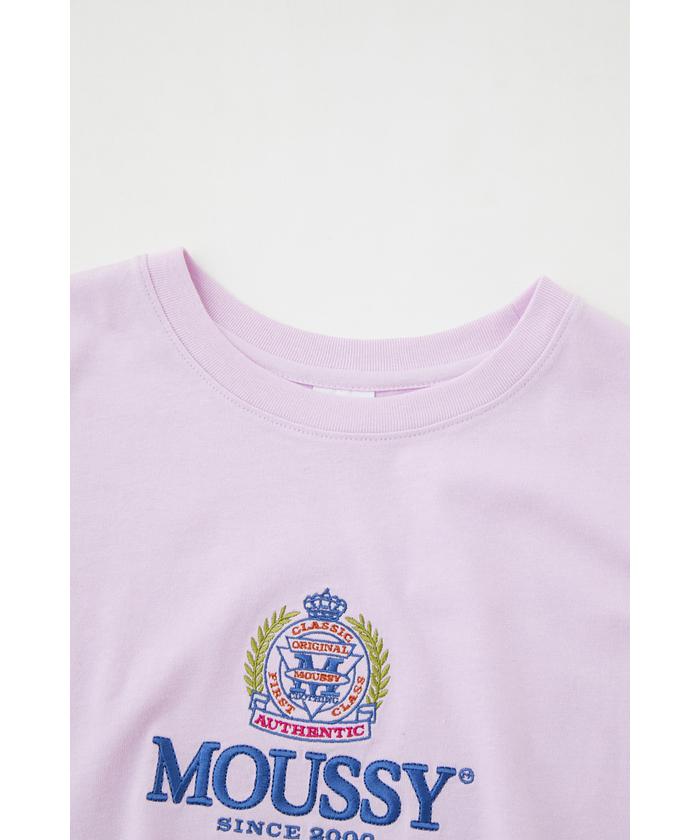 セール 30%OFF】CLASSIC EMBROIDERY MOUSSY Tシャツ(505330316