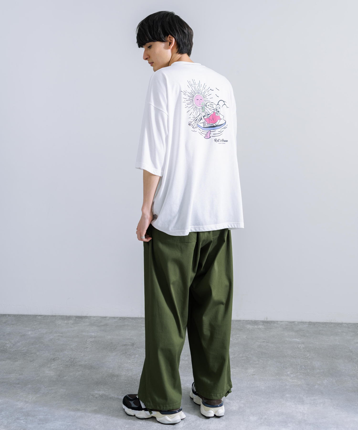 刺繍Tシャツ 刺繍 Tシャツ Tシャツ 半袖 モンロー クーポン】ロッキーモンロー Rocky Monroe Tシャツ 半袖 刺繍