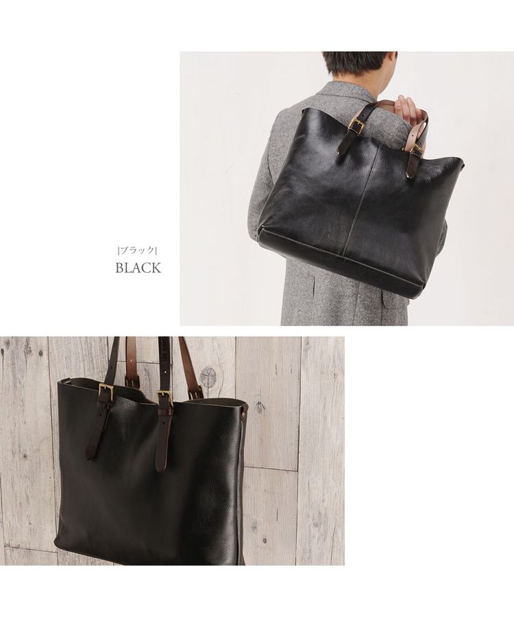 HALEINE HALEINE［アレンヌ］ 牛革 トートバッグ 2way 日本製