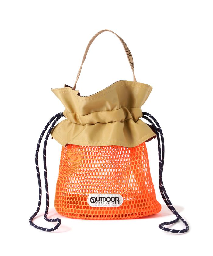 Risley(リズレー) ×OUTDOOR PRODUCTS/バイカラーフリルバッグ