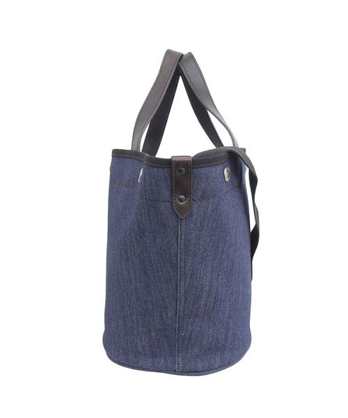 プラダ PRADA PRADA プラダ デニム × レザー SMALL TOTE トート