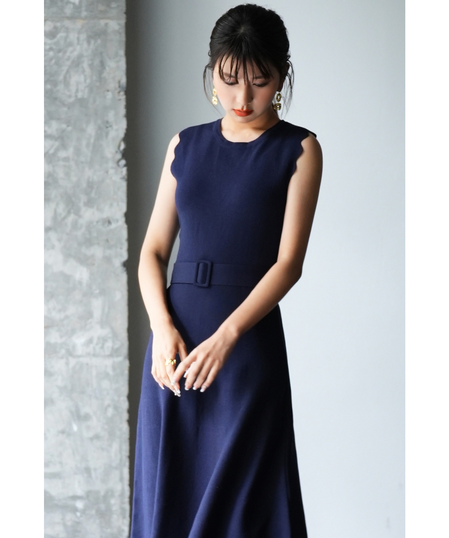 スタイルデリ♡バナナスリープトップス♡ダブルフェイスニットソー♡ スタイルデリ STYLE DELI 【Made in JAPAN】ダブルフェイス