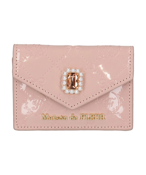 セール 40%OFF】エナメルモノグラムカードケース(505333718