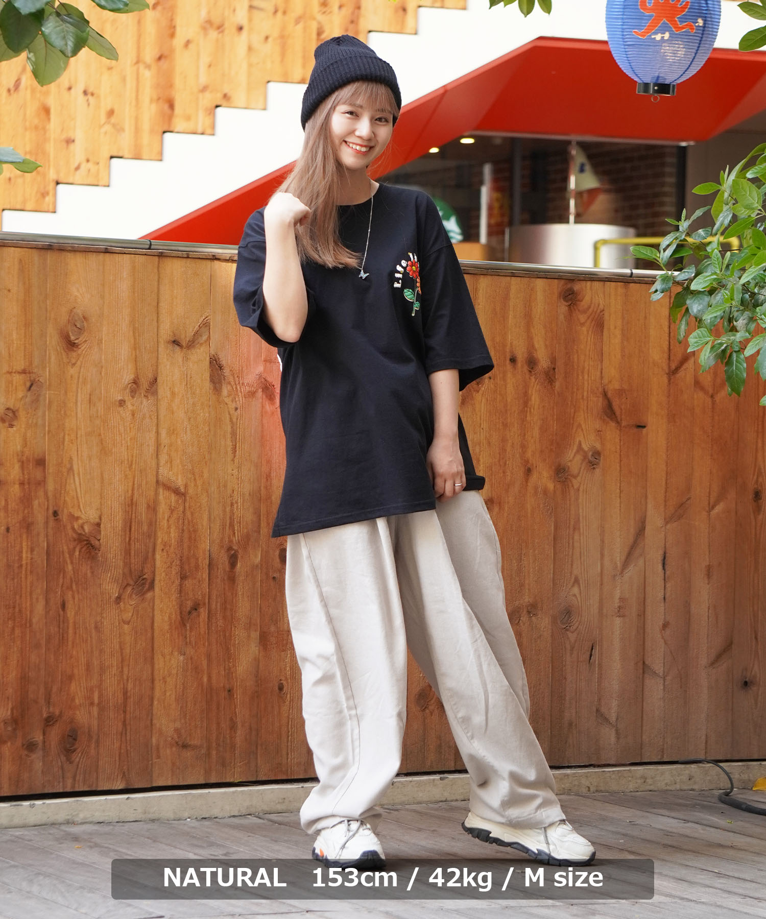 ワンフォークロージング 1111clothing ワイドパンツ メンズ