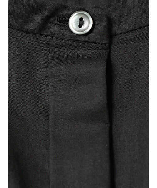 セール 30%OFF】mizuiro ind バンドカラーバックギャザーシャツ