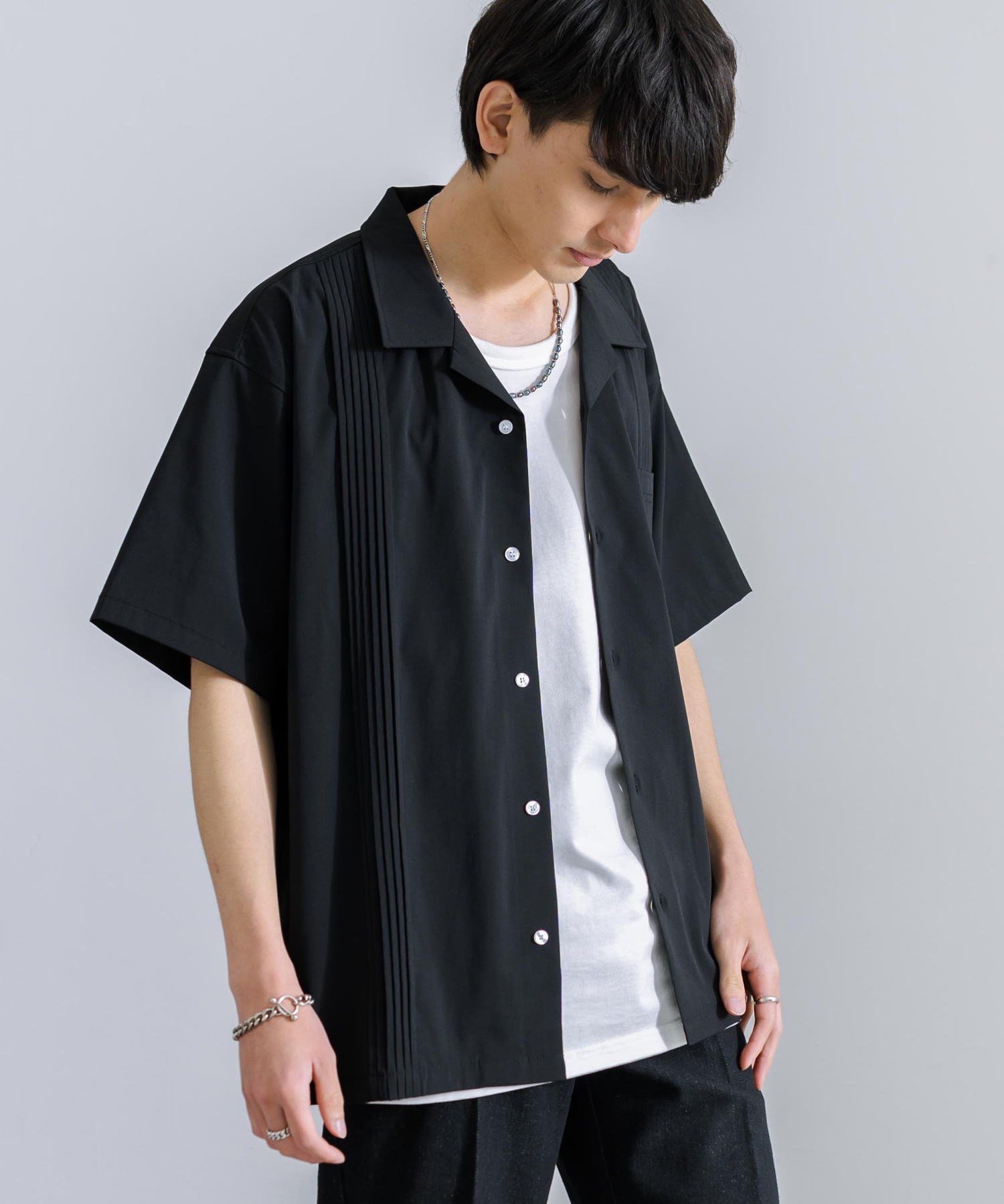 刺繍 キューバシャツ 黒 オープンカラー XXL 開襟 ヴィンテージ レーヨン 刺繍 キューバシャツ 黒 オープンカラー XXL 開襟 ヴィンテー