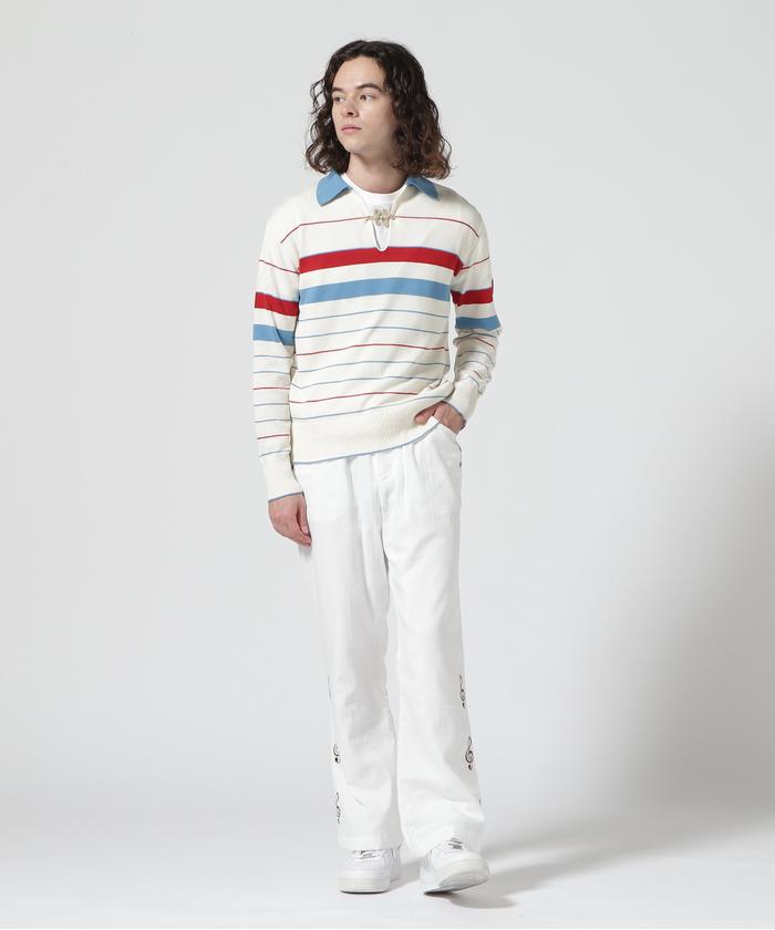 【LAMROF / ラムロフ】Just ニットポロ Lamrof／ラムロフ／Just knit Polo | エルエイチピー(LHP
