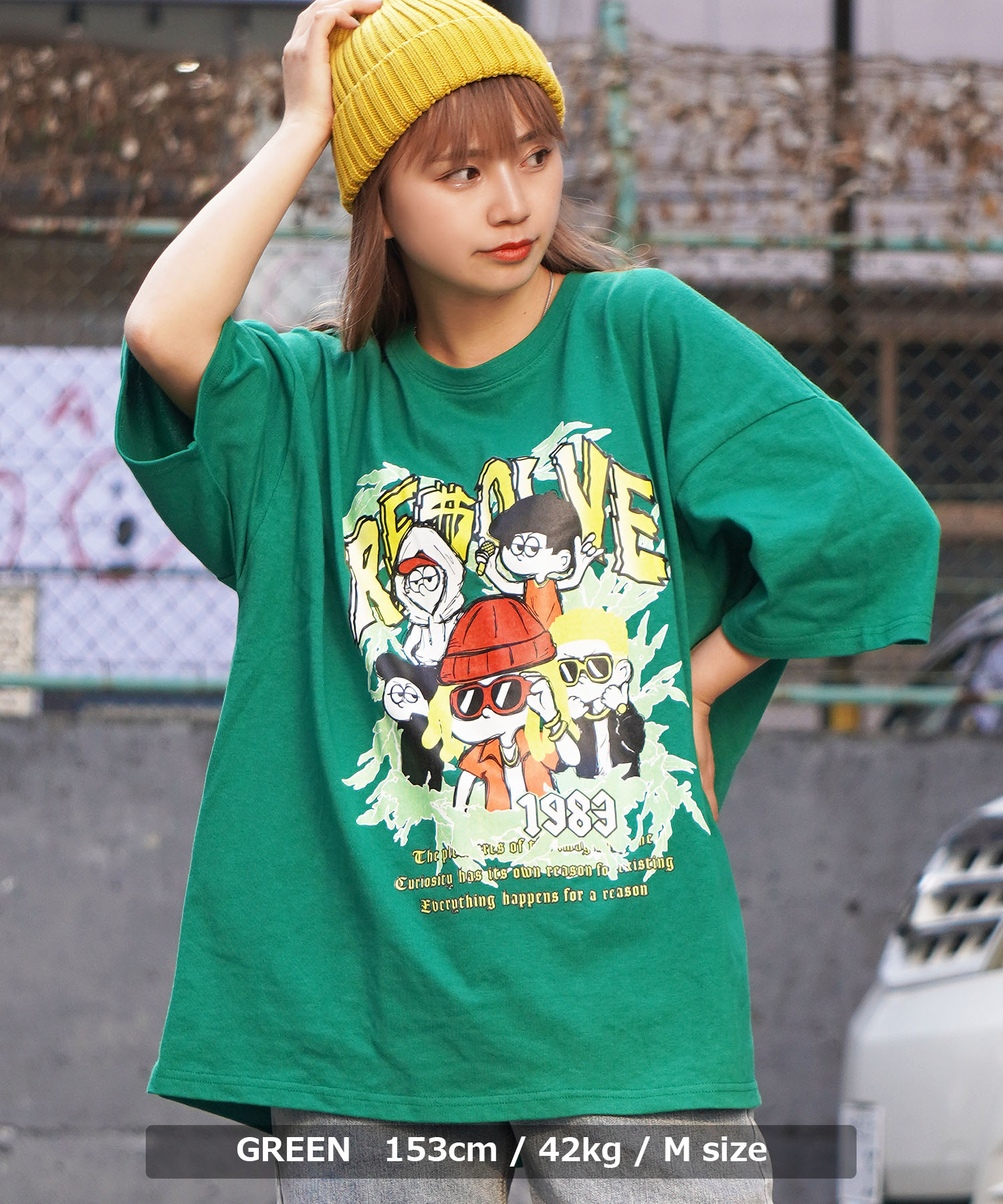 ワンフォークロージング 1111clothing オーバーサイズ Tシャツ ワンフォークロージング 1111clothing オーバーサイズ Tシャツ